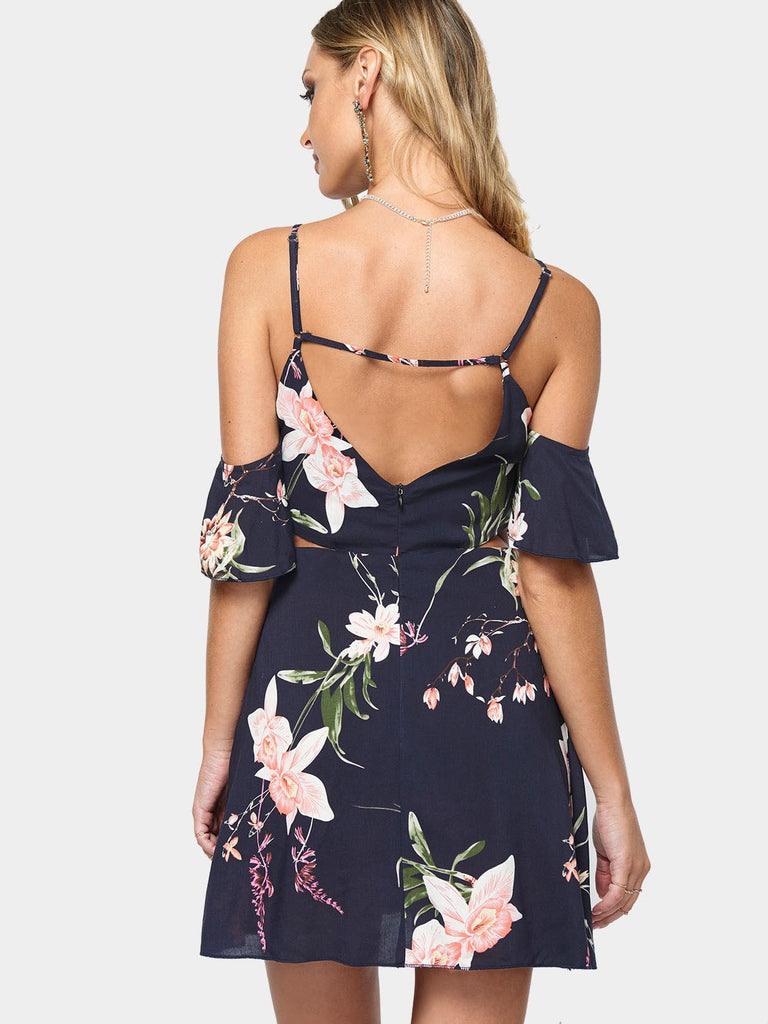 Womens Multi Floral Dresses