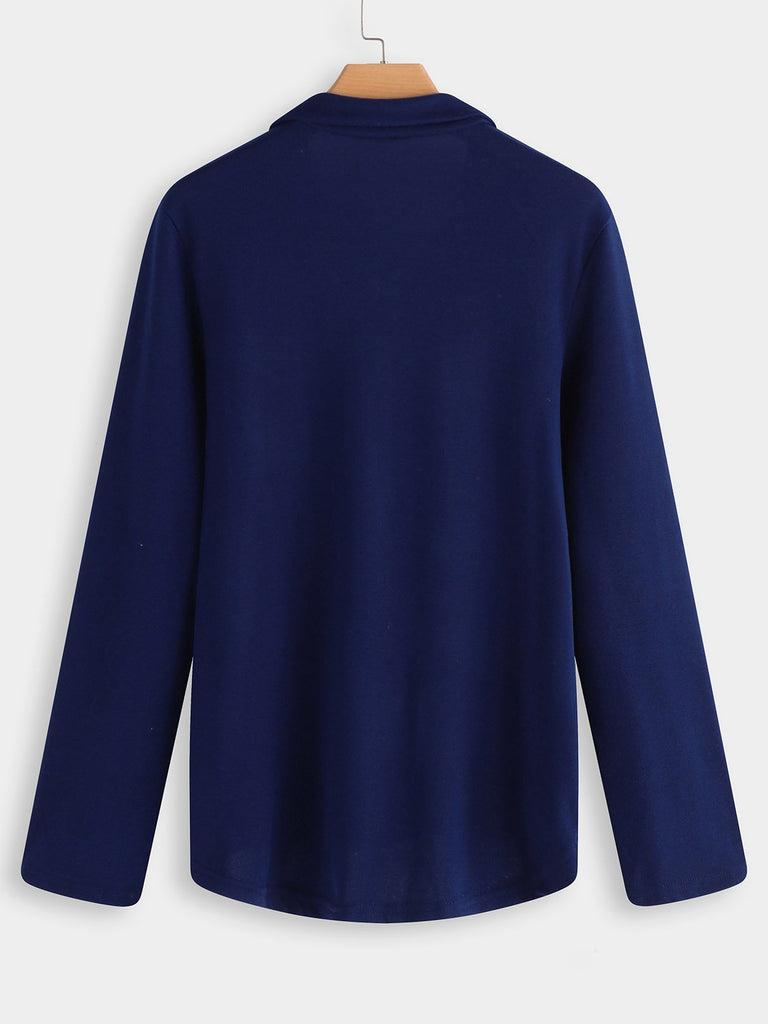 Womens Navy T-Shirts