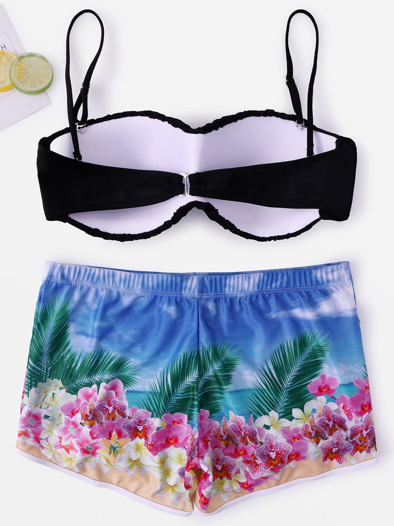 Womens Black Bikinis