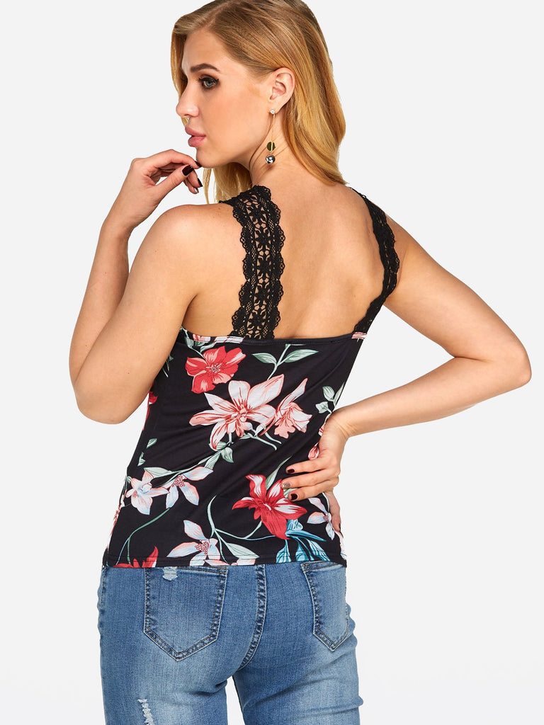 Womens Floral Camis