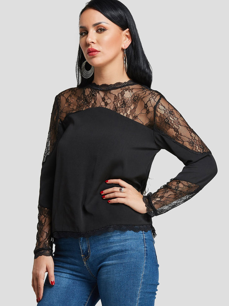 Ladies Long Sleeve Blouses