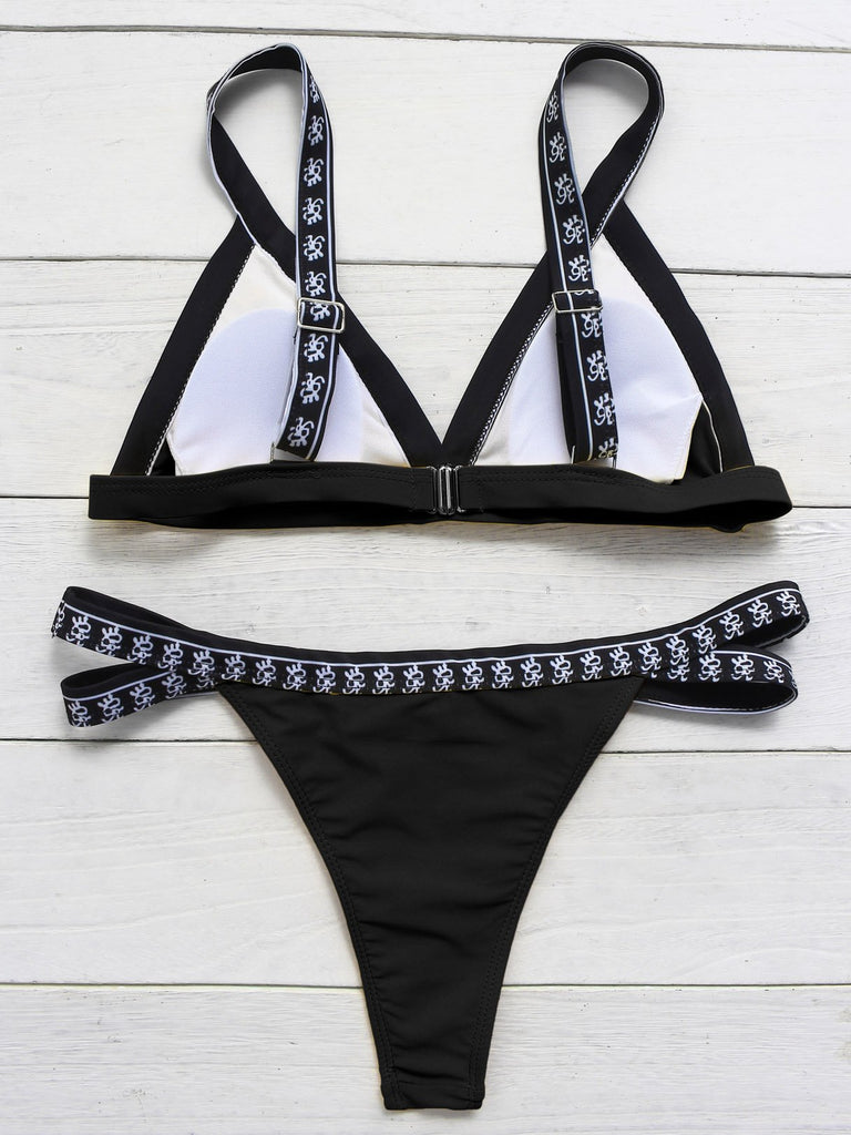 Womens Black Bikinis