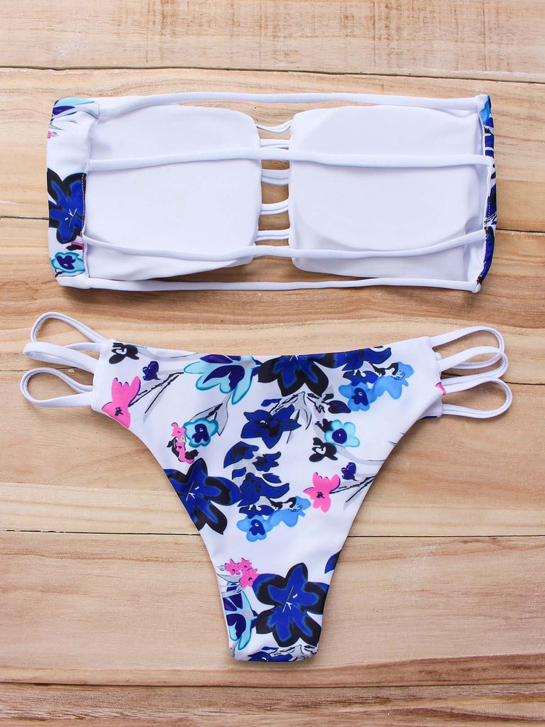 Womens White Bikinis