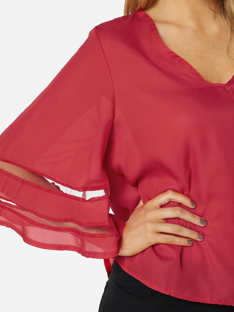 Womens Pink Blouses