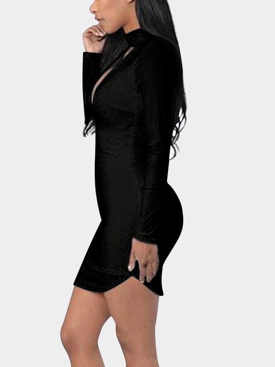 Womens Black Mini Dresses