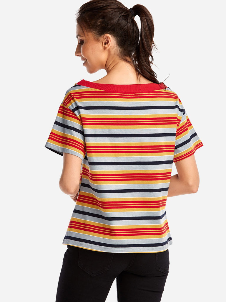 Womens Red T-Shirts