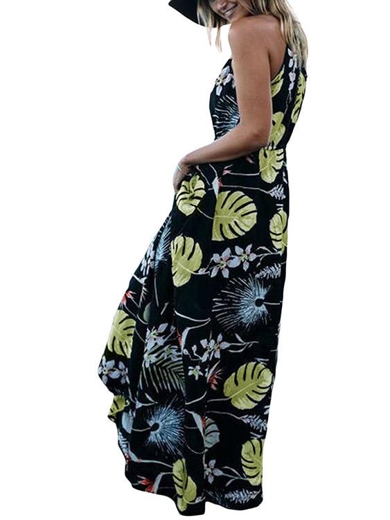 Ladies Sleeveless Maxi Dress