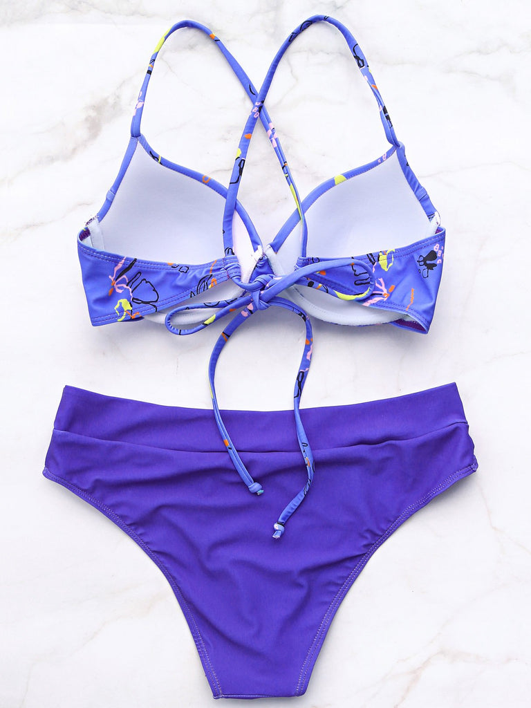 Womens Purple Bikinis
