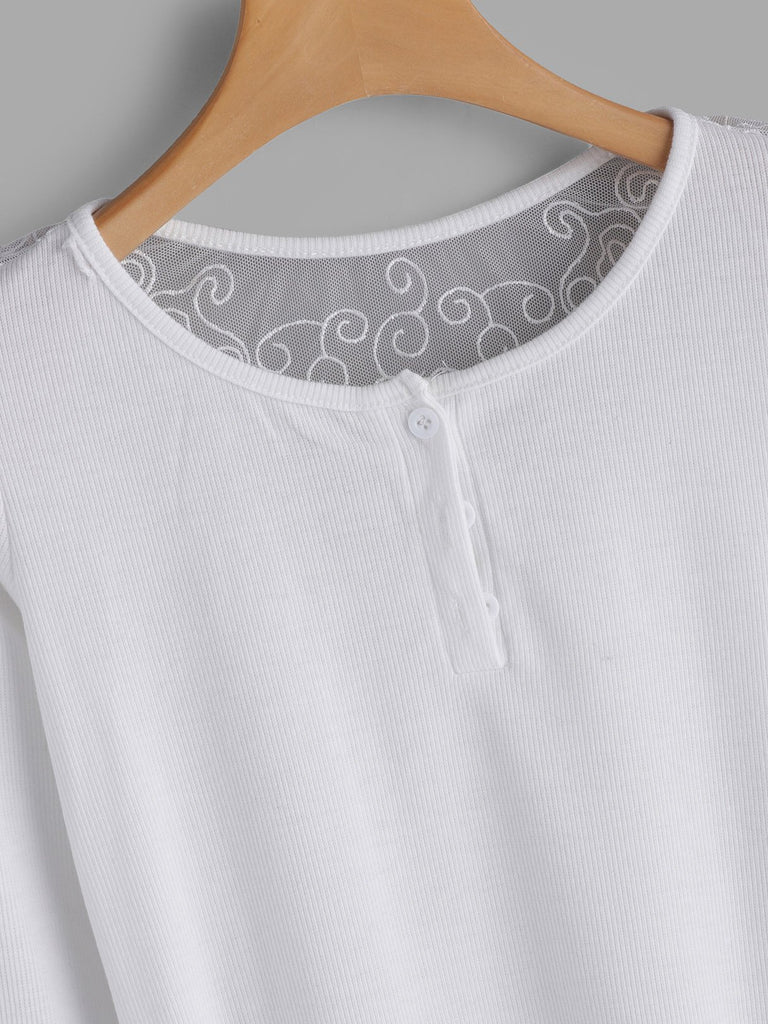 Ladies White T-Shirts