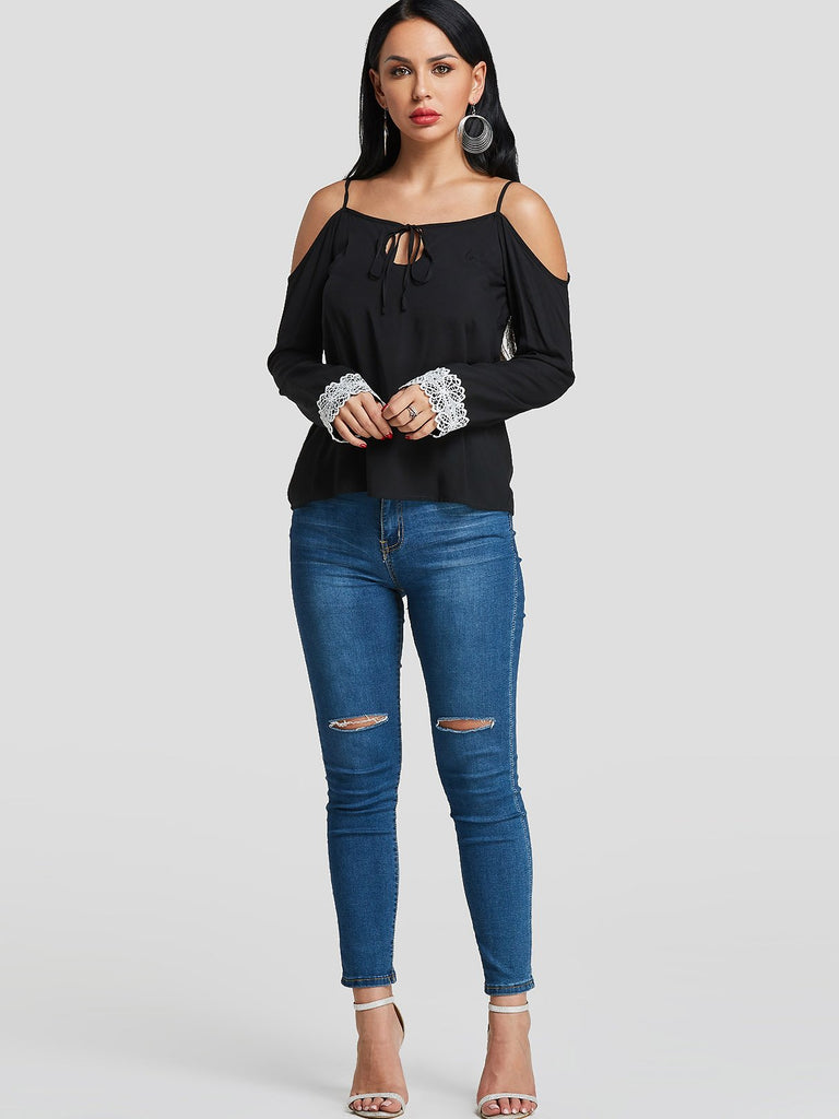 Womens Black T-Shirts
