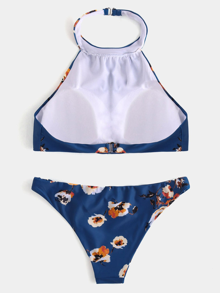 Womens Dark Blue Bikinis