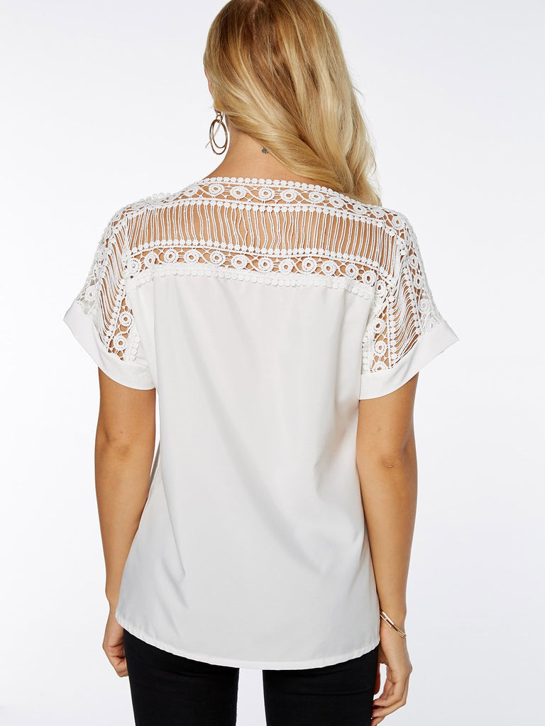 Womens White T-Shirts