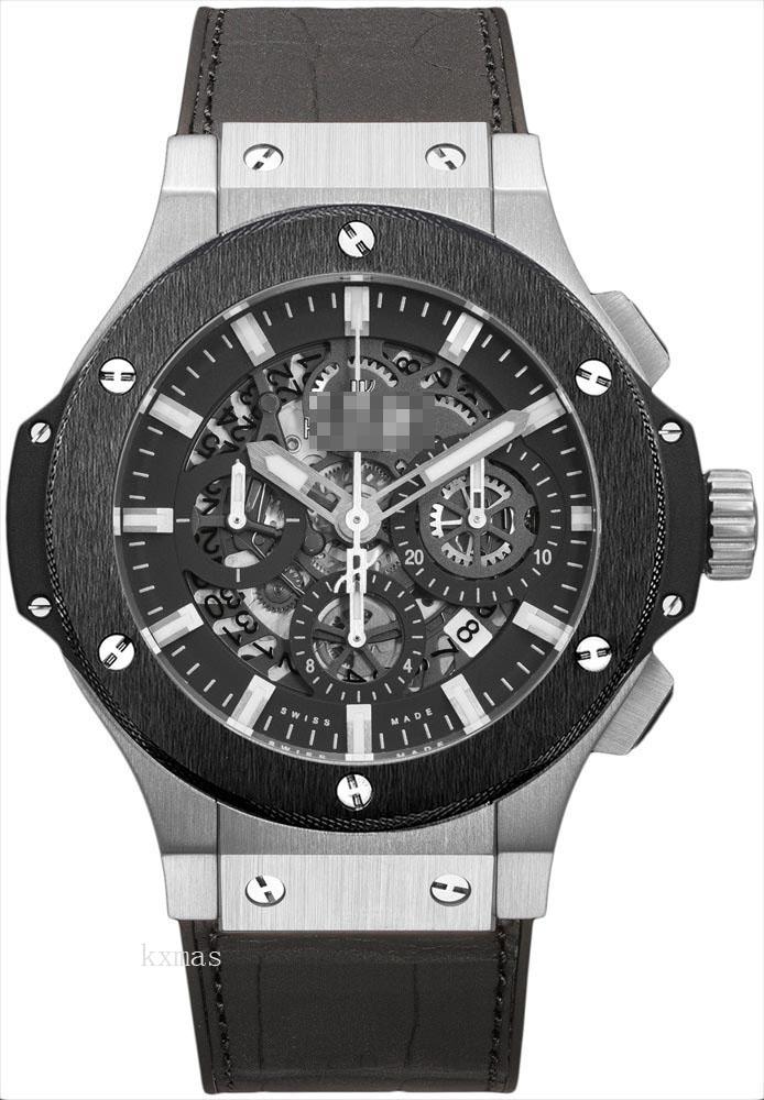 Best Buy Shop Online Crocodile Leather Replacement Watch Strap 311.SM.1170.GR_K0005350