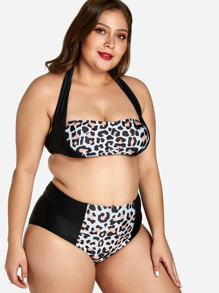 Ladies Sleeveless Plus Size Swimwear