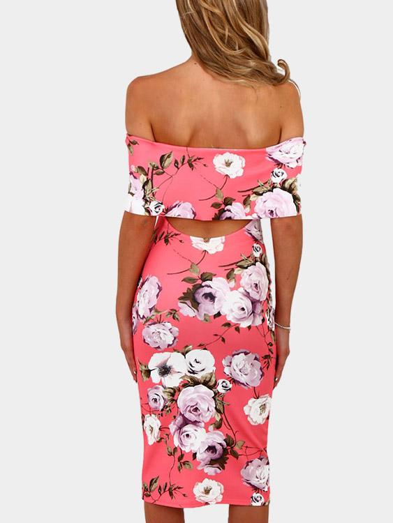 Womens Pink Bodycon Dresses