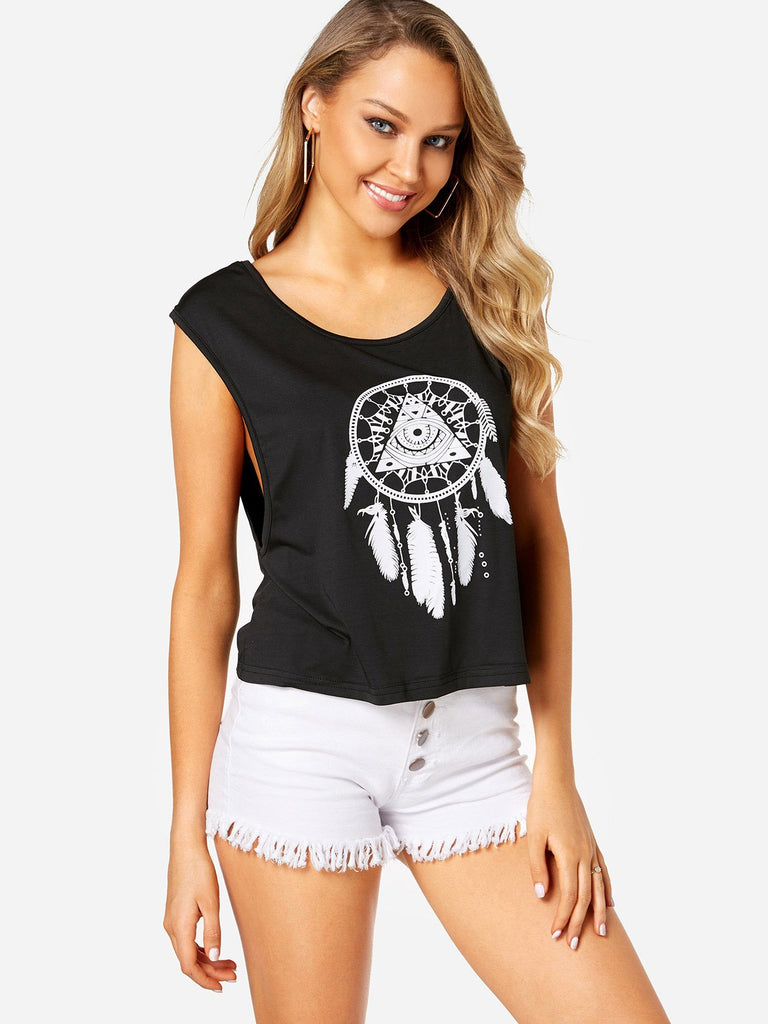 Ladies Black Camis