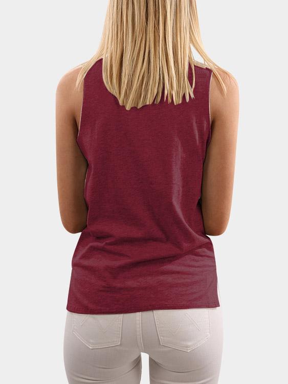 Womens Burgundy T-Shirts