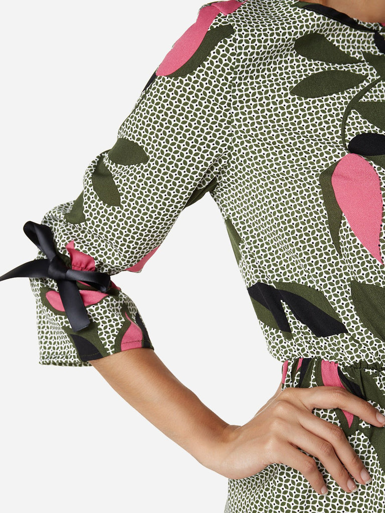 Womens 3/4 Sleeve Dress