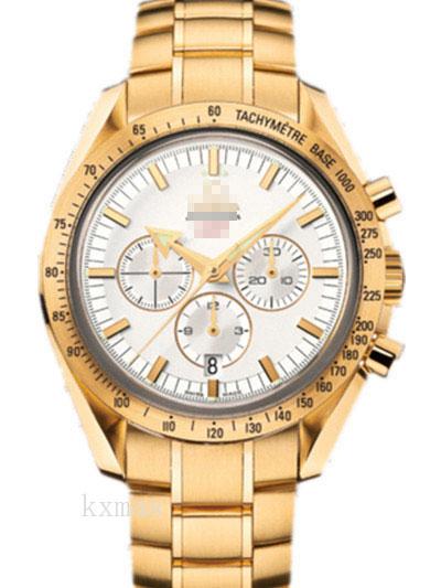Cheap Elegant Yellow Gold 20 mm Wristwatch Band 321.50.42.50.02.001_K0017522