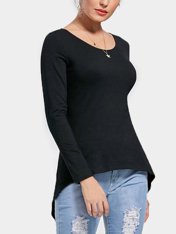 Womens Black T-Shirts
