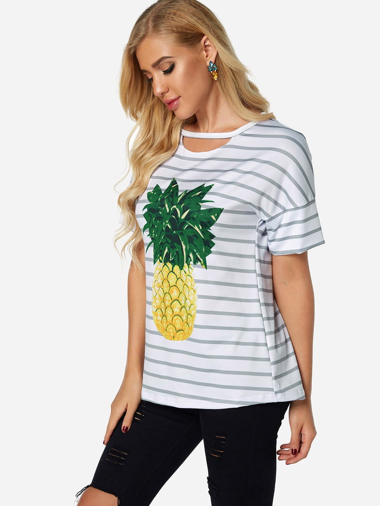 Ladies White T-Shirts
