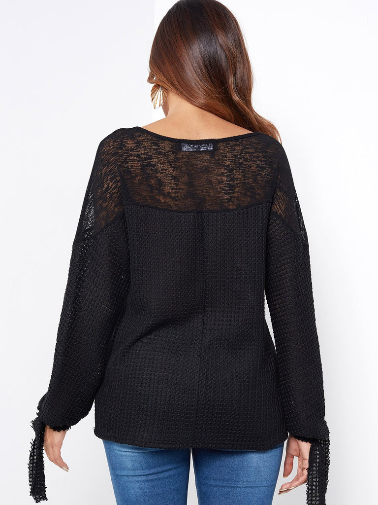 Womens Black T-Shirts