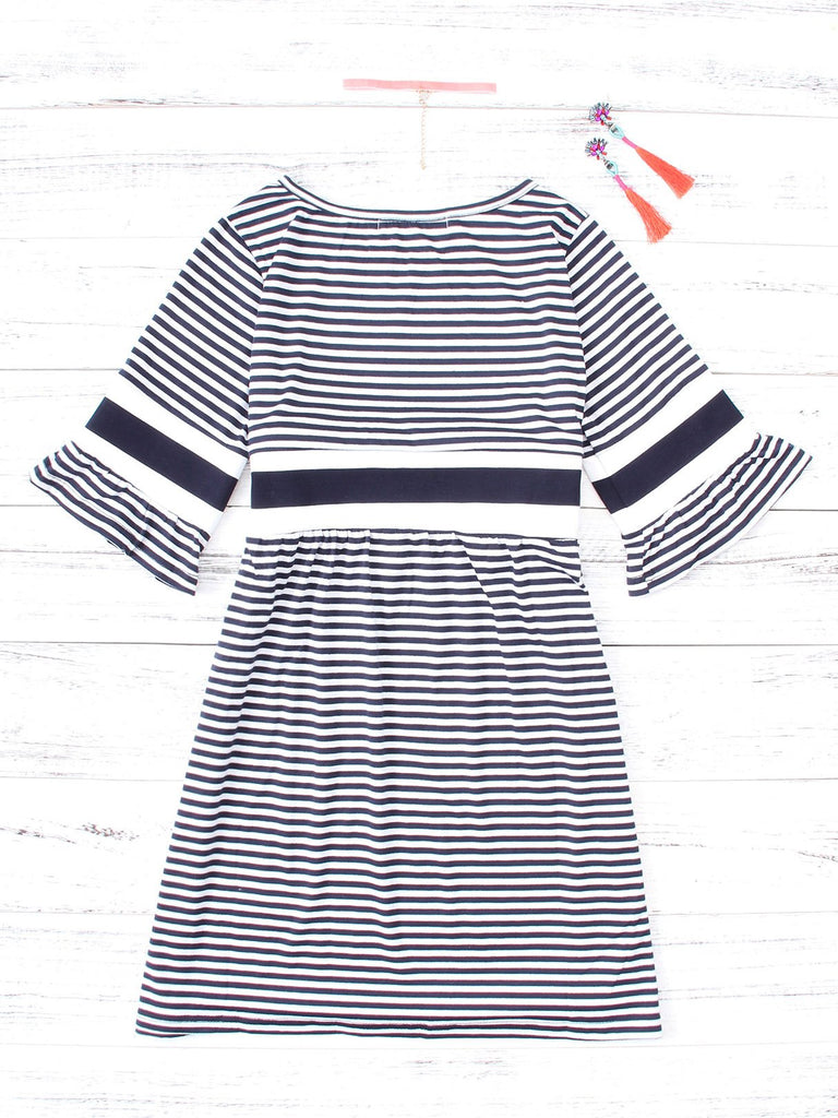 Womens Half Sleeve Casual Dresses