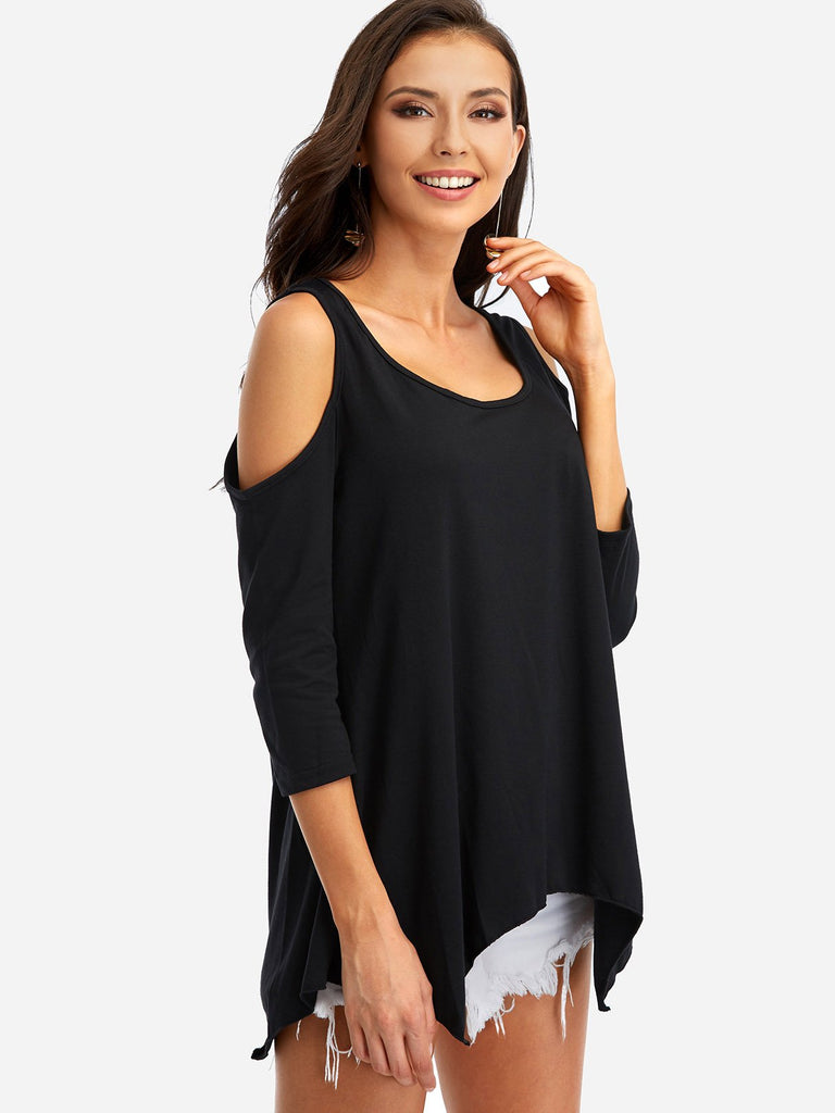 Ladies Black T-Shirts