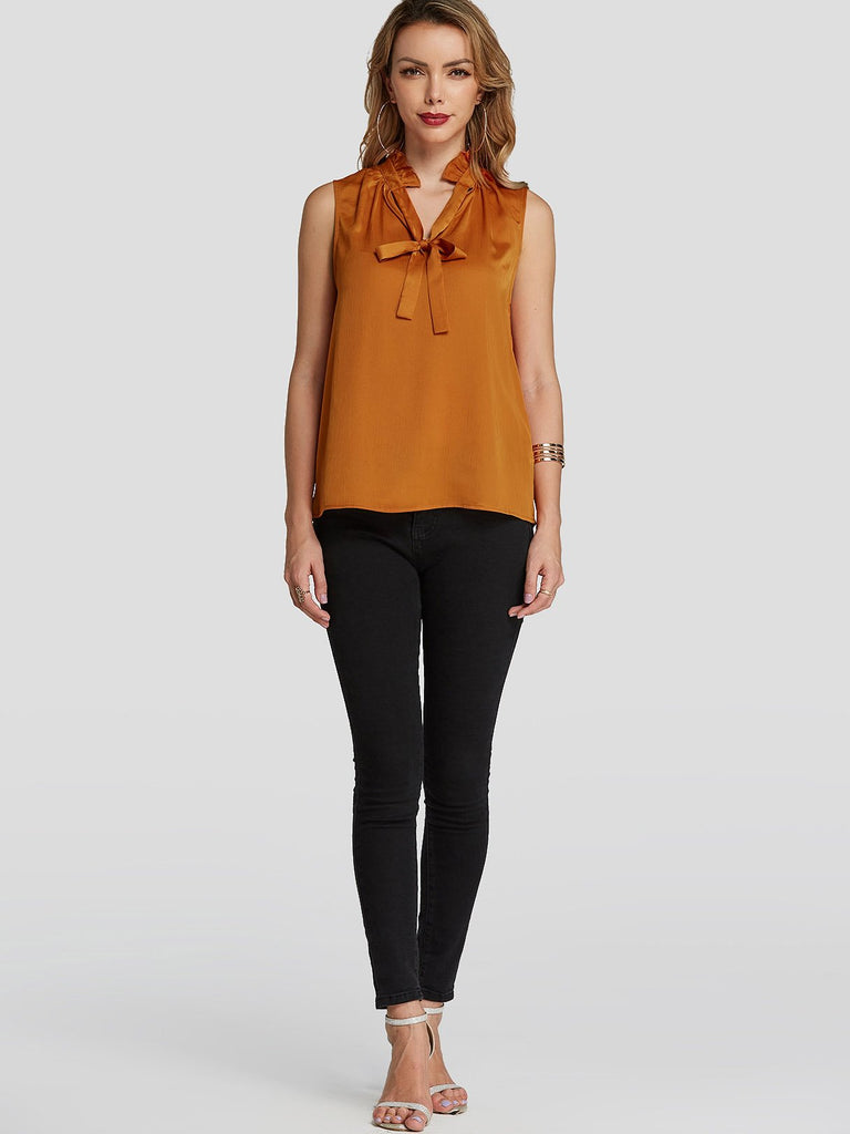 Womens Orange Camis