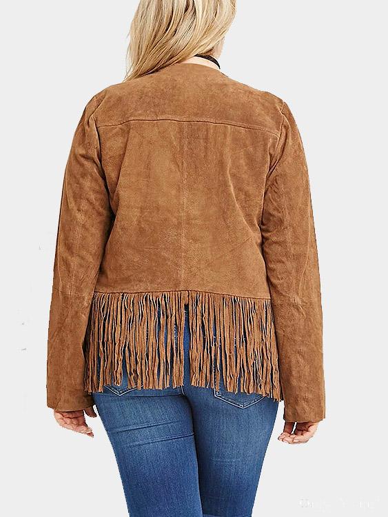 Womens Brown Plus Size Coats & Jackets