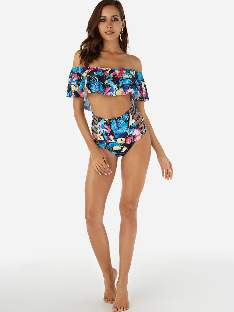 Womens Blue Bikinis