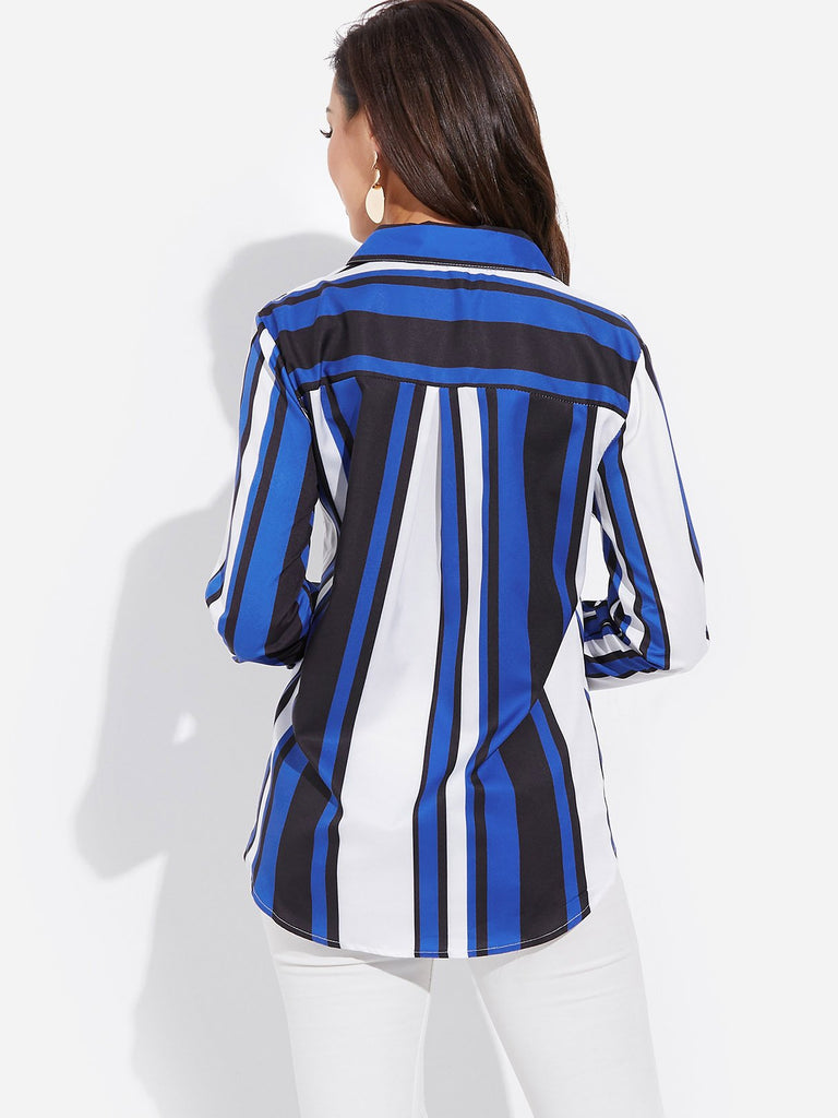 Womens Blue Blouses