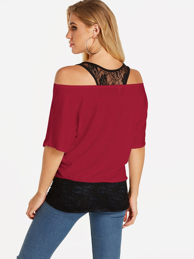 Womens Red Blouses