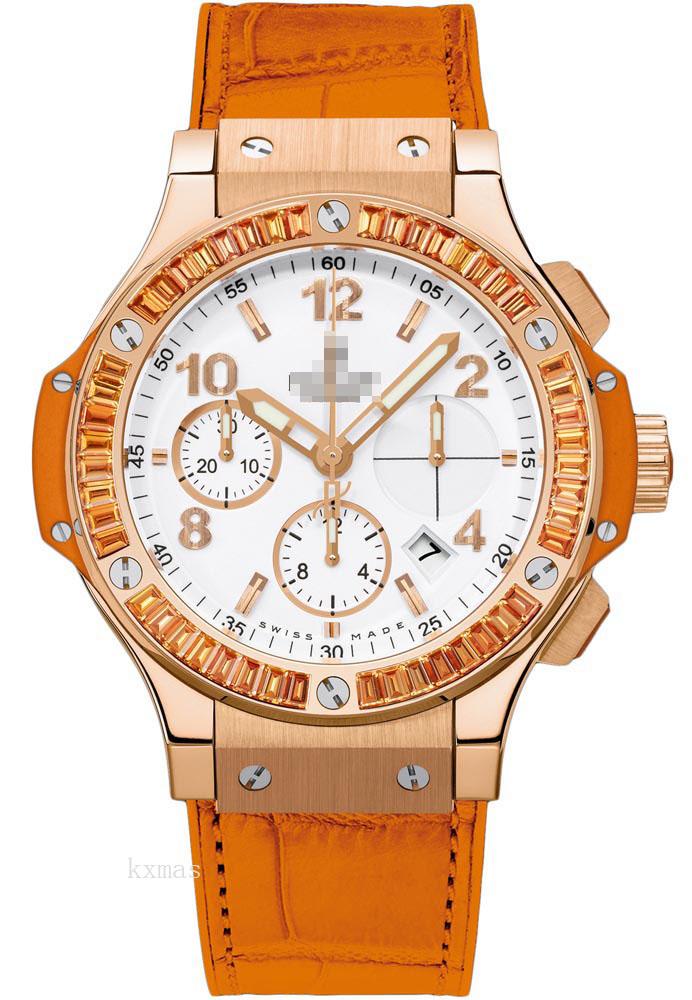 Wholesale Elegant Crocodile Leather And Rubber Watches Band 341.PO.2010.LR.1906_K0005253