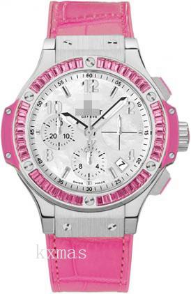 Cheap Stylish Crocodile Leather And Rubber Watch Wristband 341.SP.6010.LR.1933_K0005139