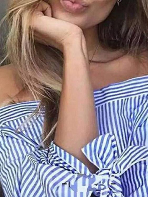 Ladies 3/4 Sleeve Blouses