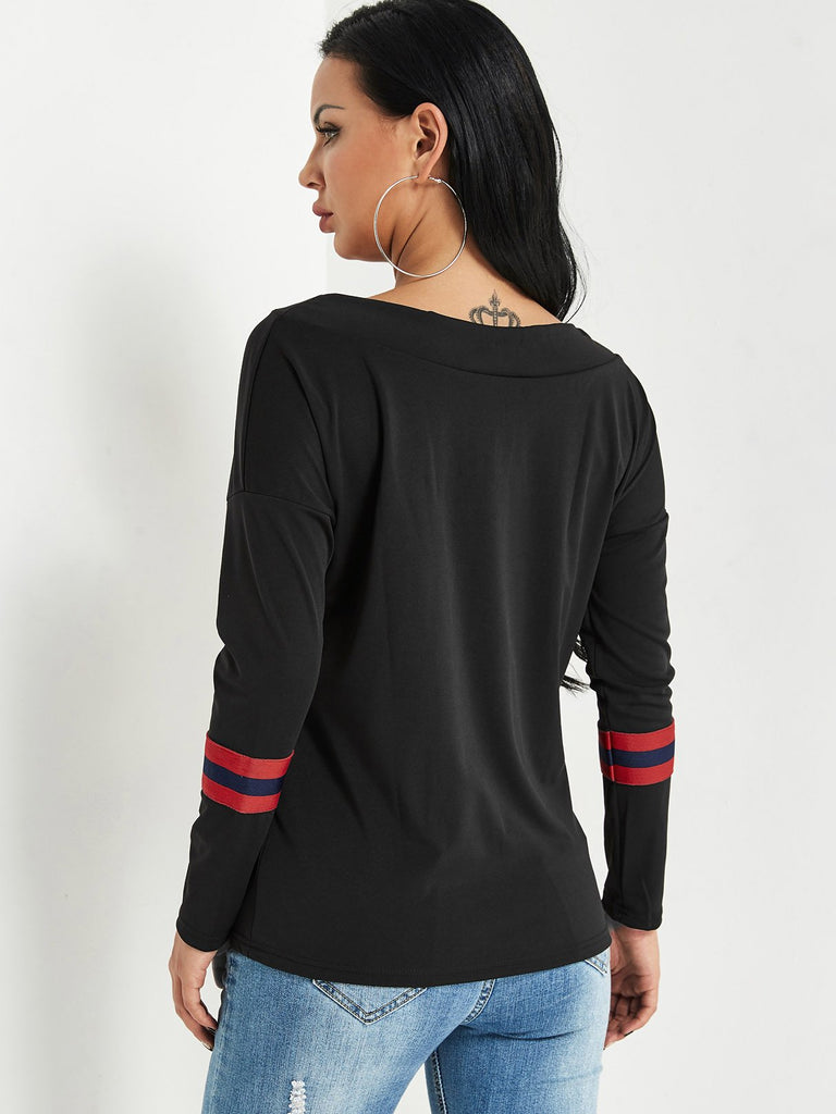 Womens Black T-Shirts