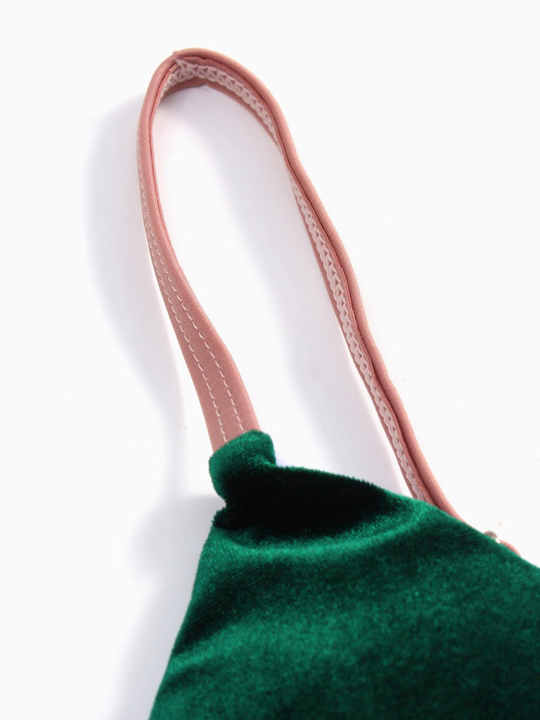Ladies Green Bikinis