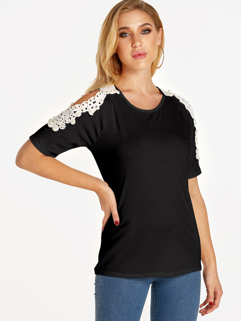 Ladies Black T-Shirts