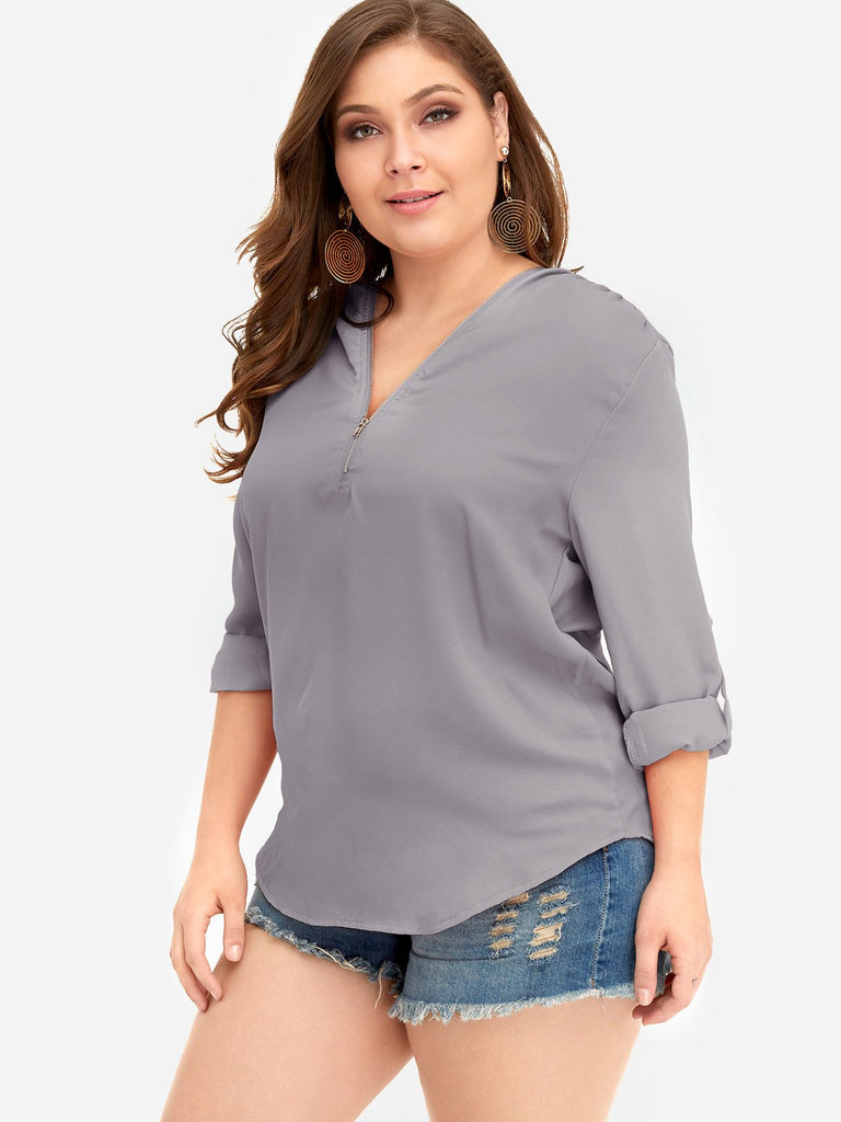 Ladies Plus Size Shirts Blouses