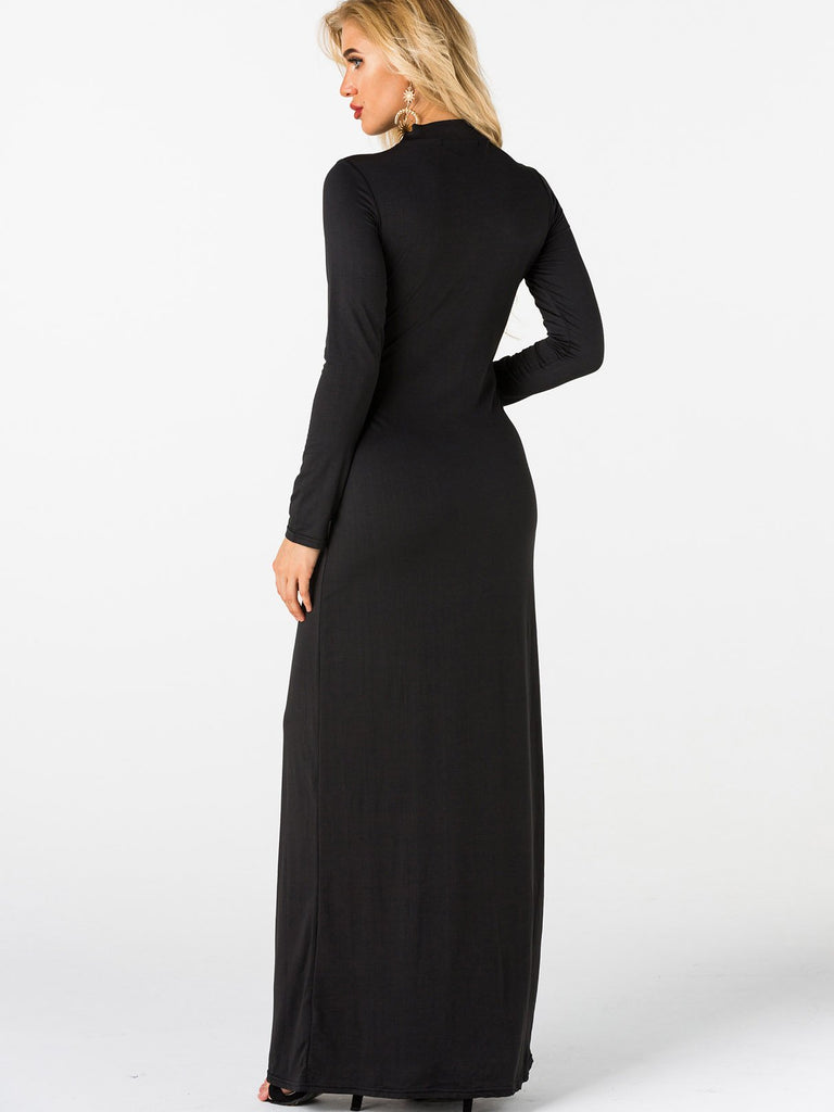 Womens Black Maxi Dresses