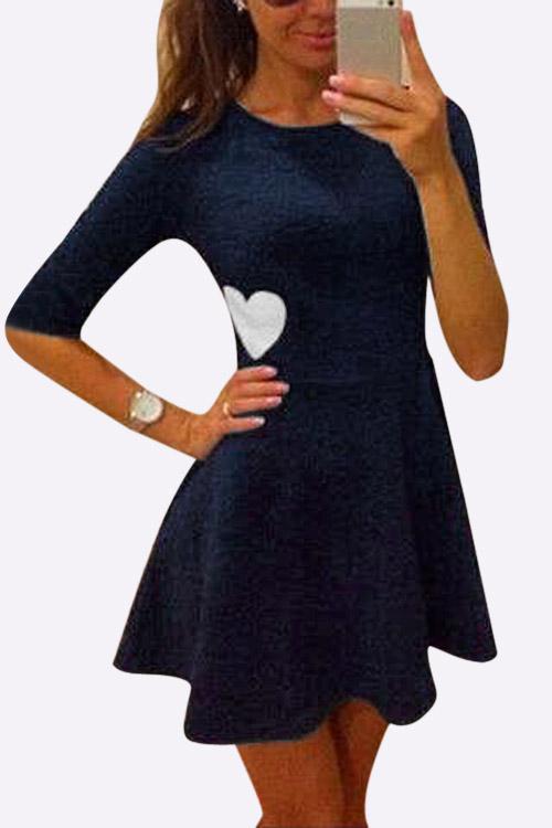 Womens Navy Casual Dresses