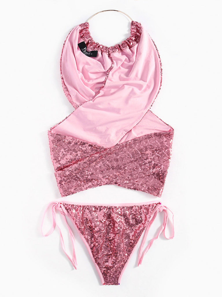 Womens Pink Bikinis