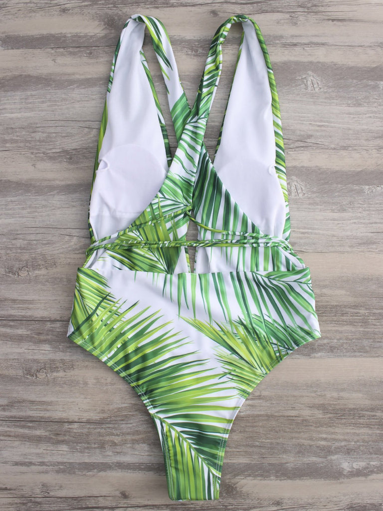 Womens Green One-Pieces