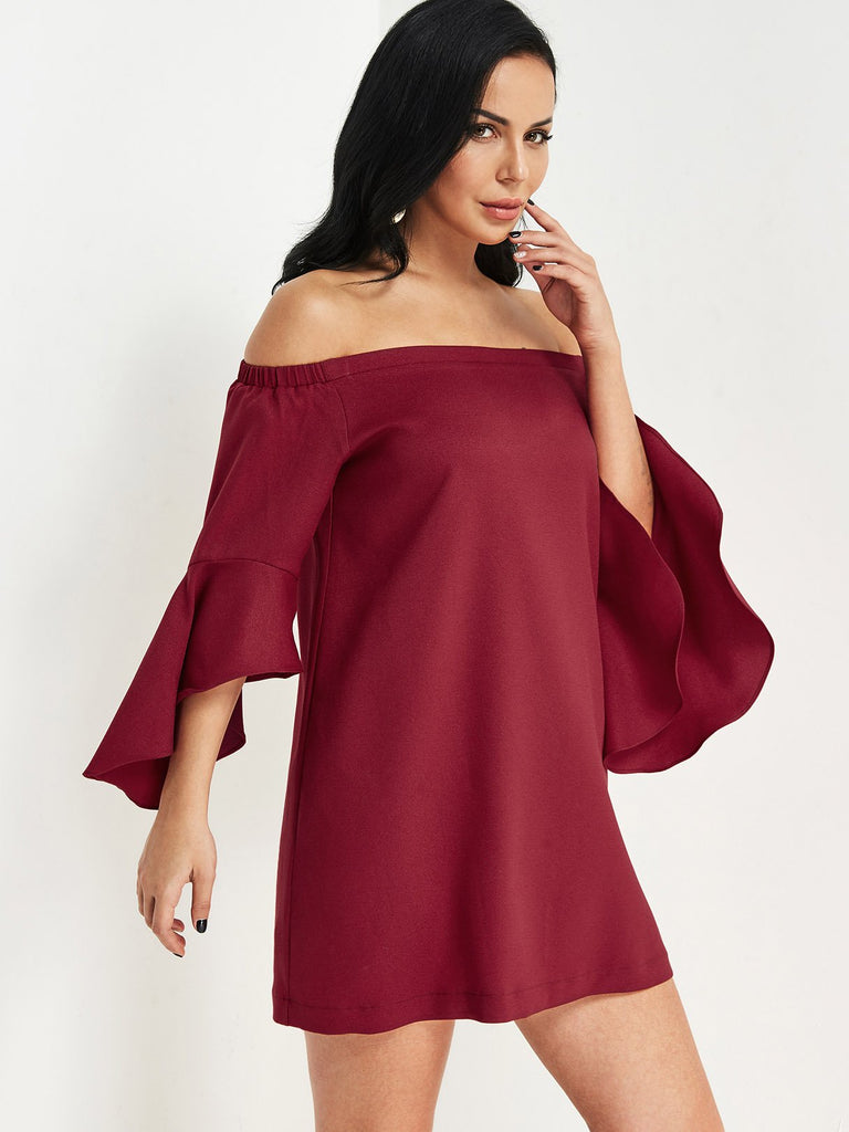 Ladies 3/4 Sleeve Dresses