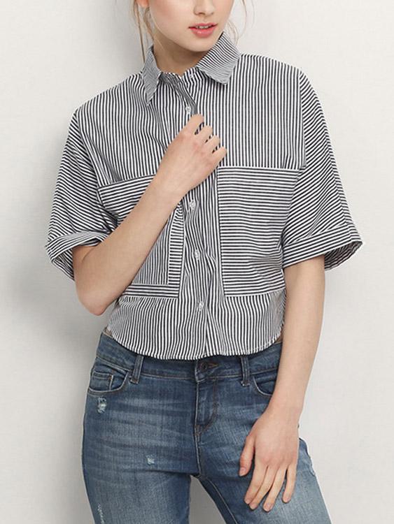 Womens Short Sleeve Blouses