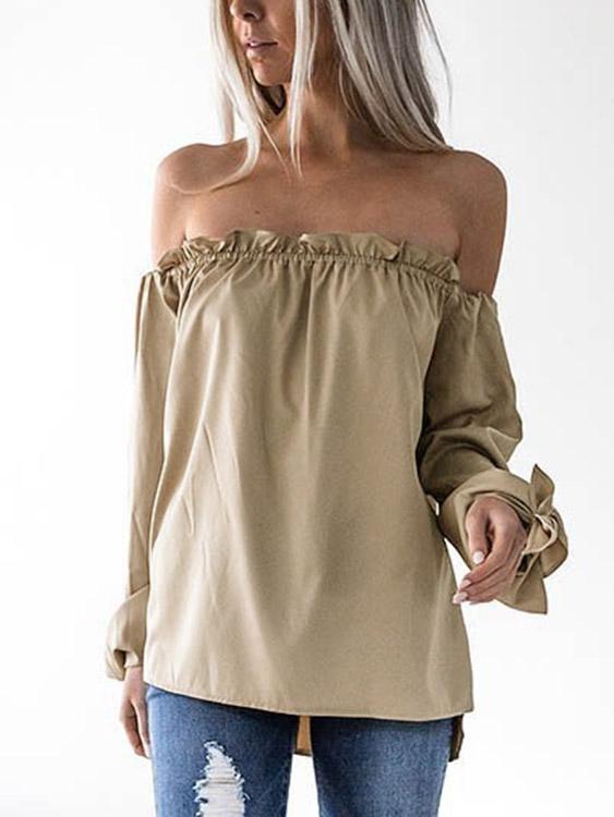 Ladies Long Sleeve Blouses