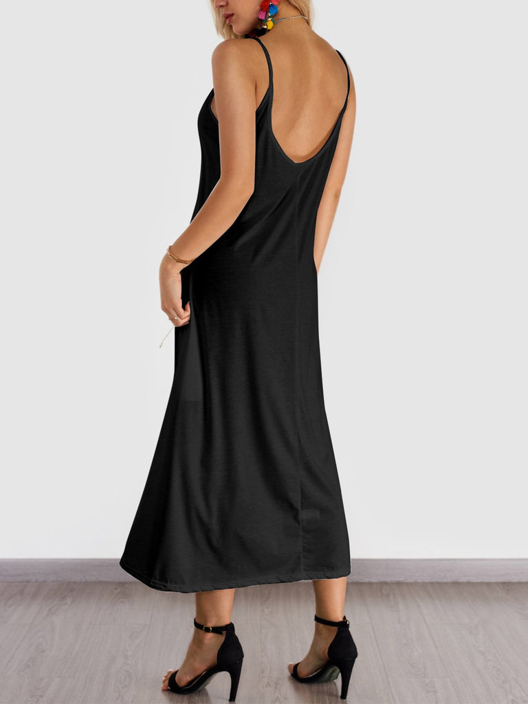 Womens Black Maxi Dresses
