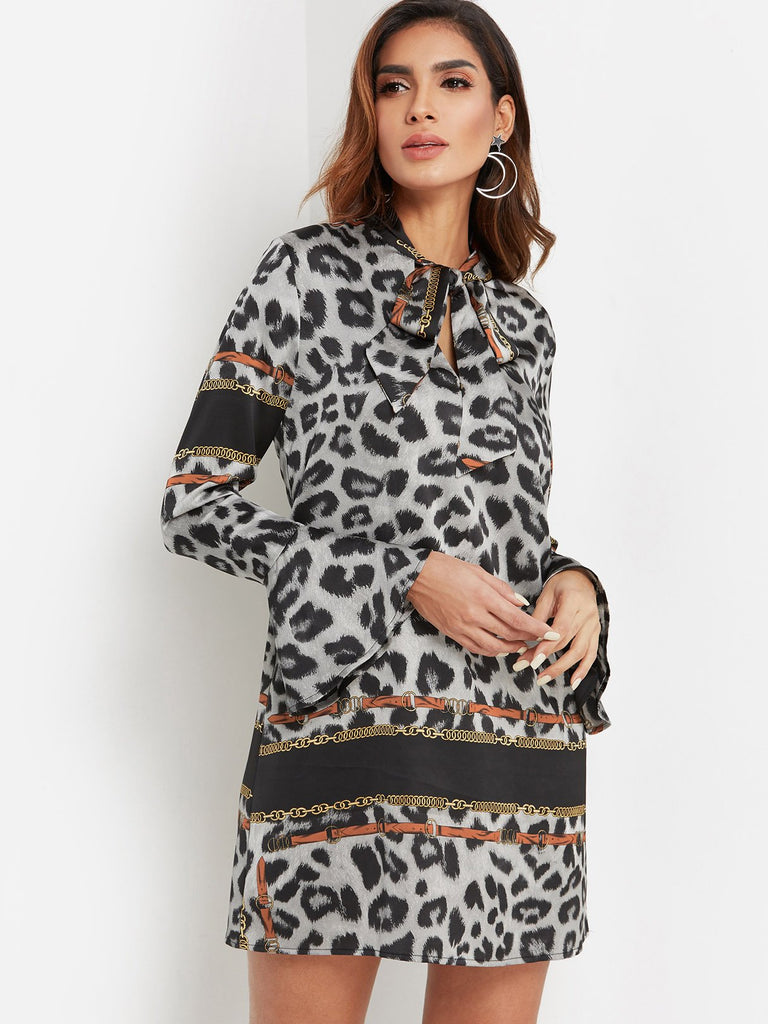 Ladies Long Sleeve Casual Dresses