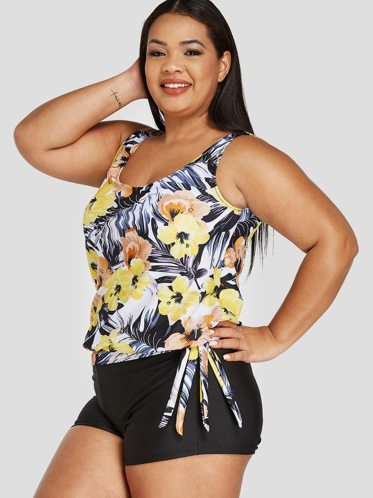 Womens Multi Plus Size Swimwear